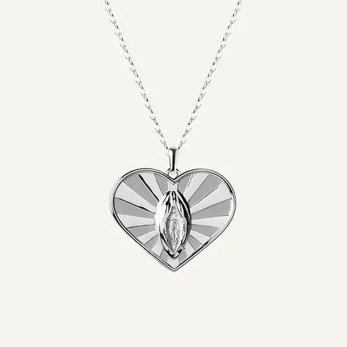 Colgante Heart V Silver
