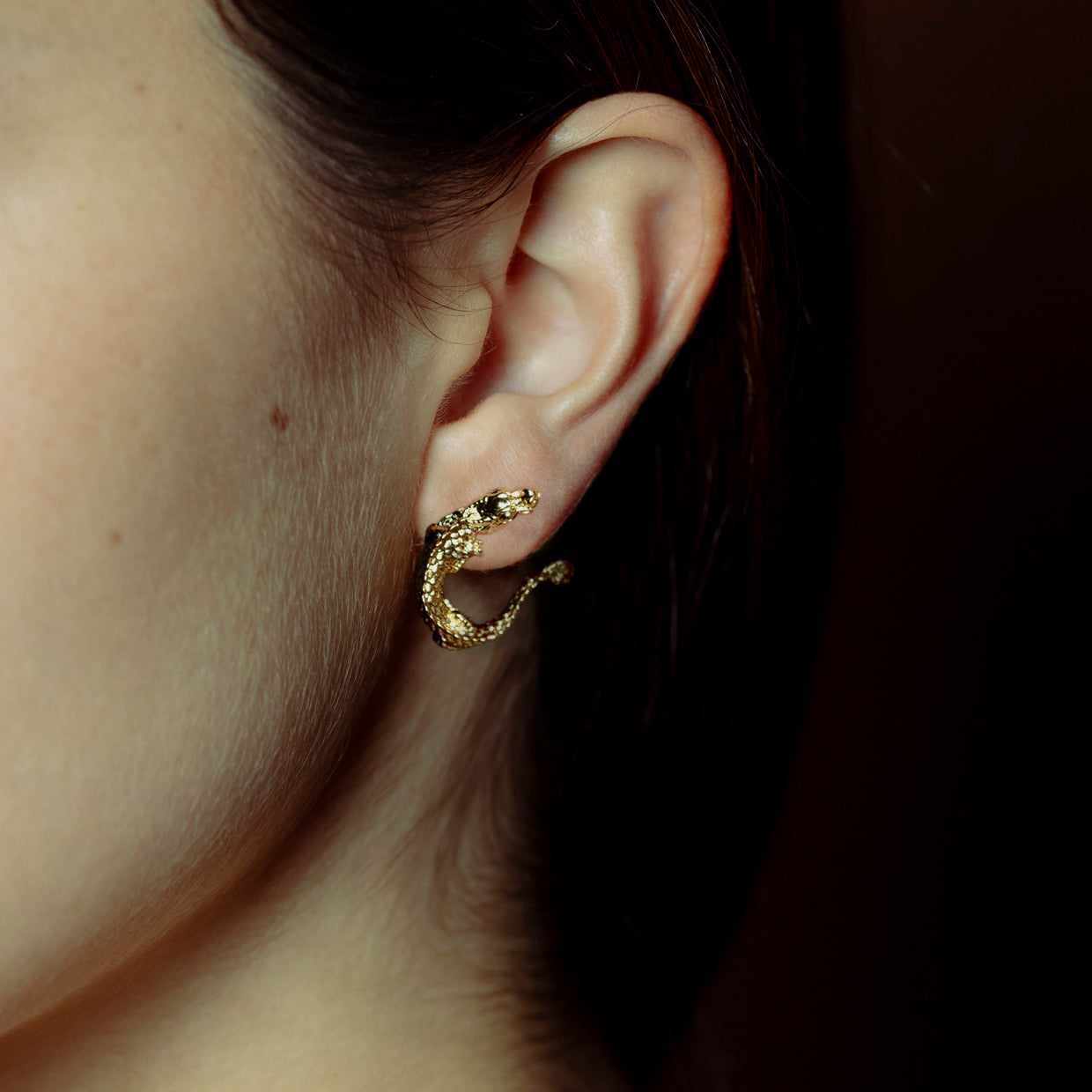 Pendientes Dragon Gold