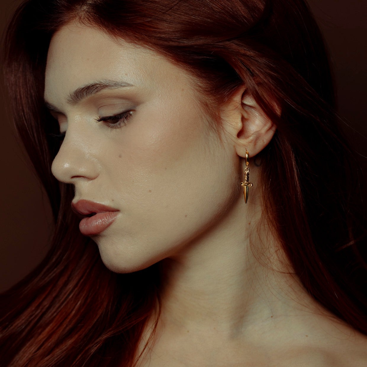 Pendientes Athame Gold