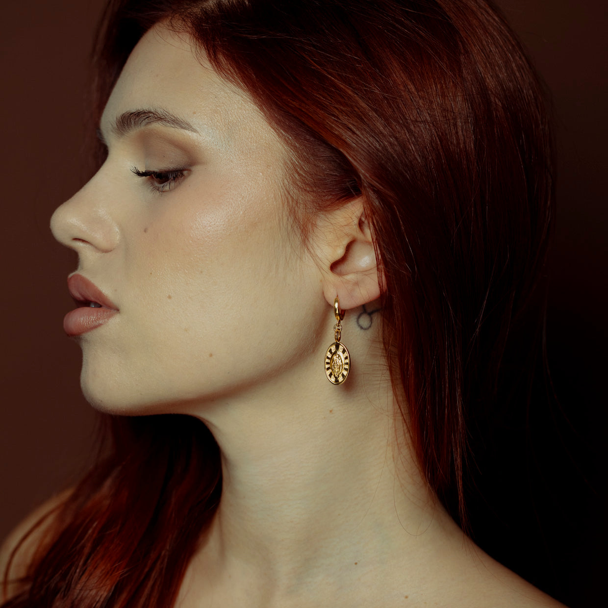 Pendientes Holy V Gold