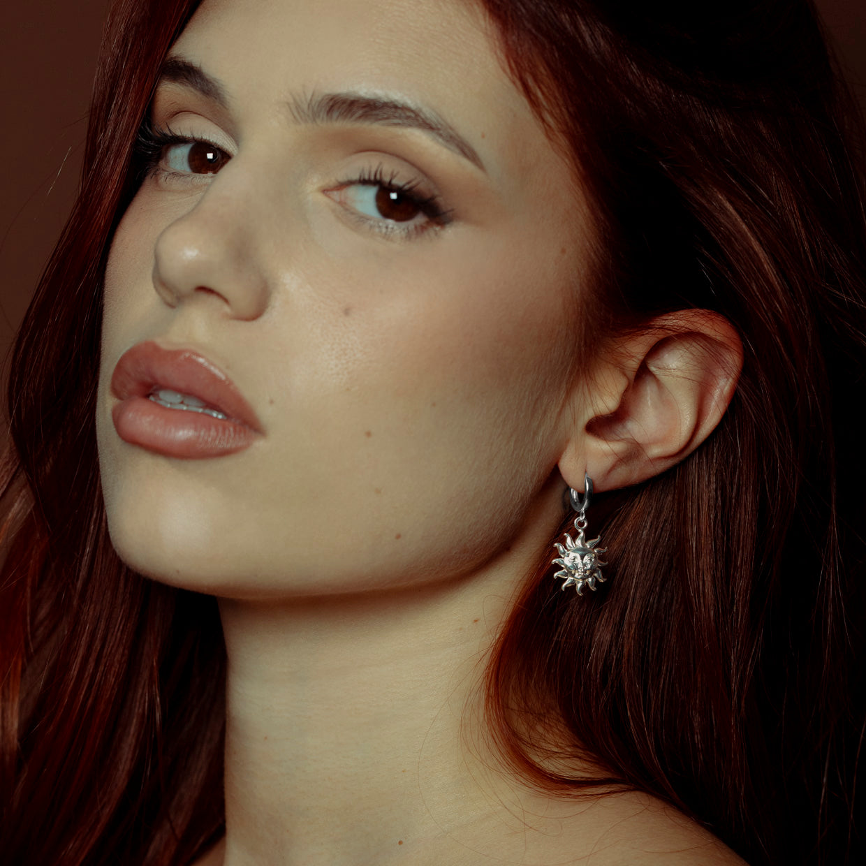 Pendientes Sol Silver