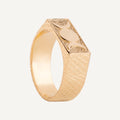 Holy V Gold Ring