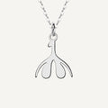 Necklace Charm Clit Silver