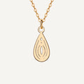 Necklace Charm V Gold