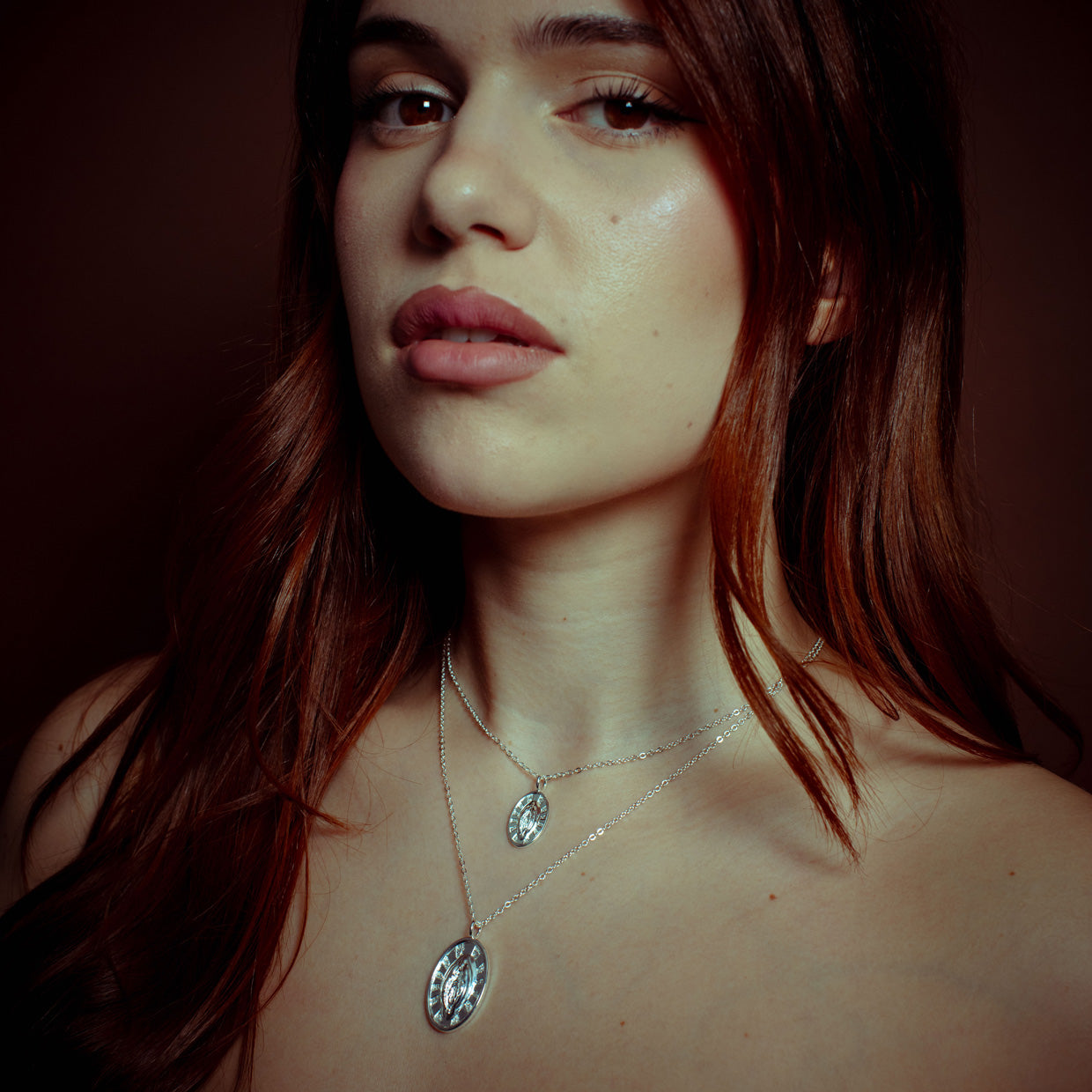 Collar Holy V Silver