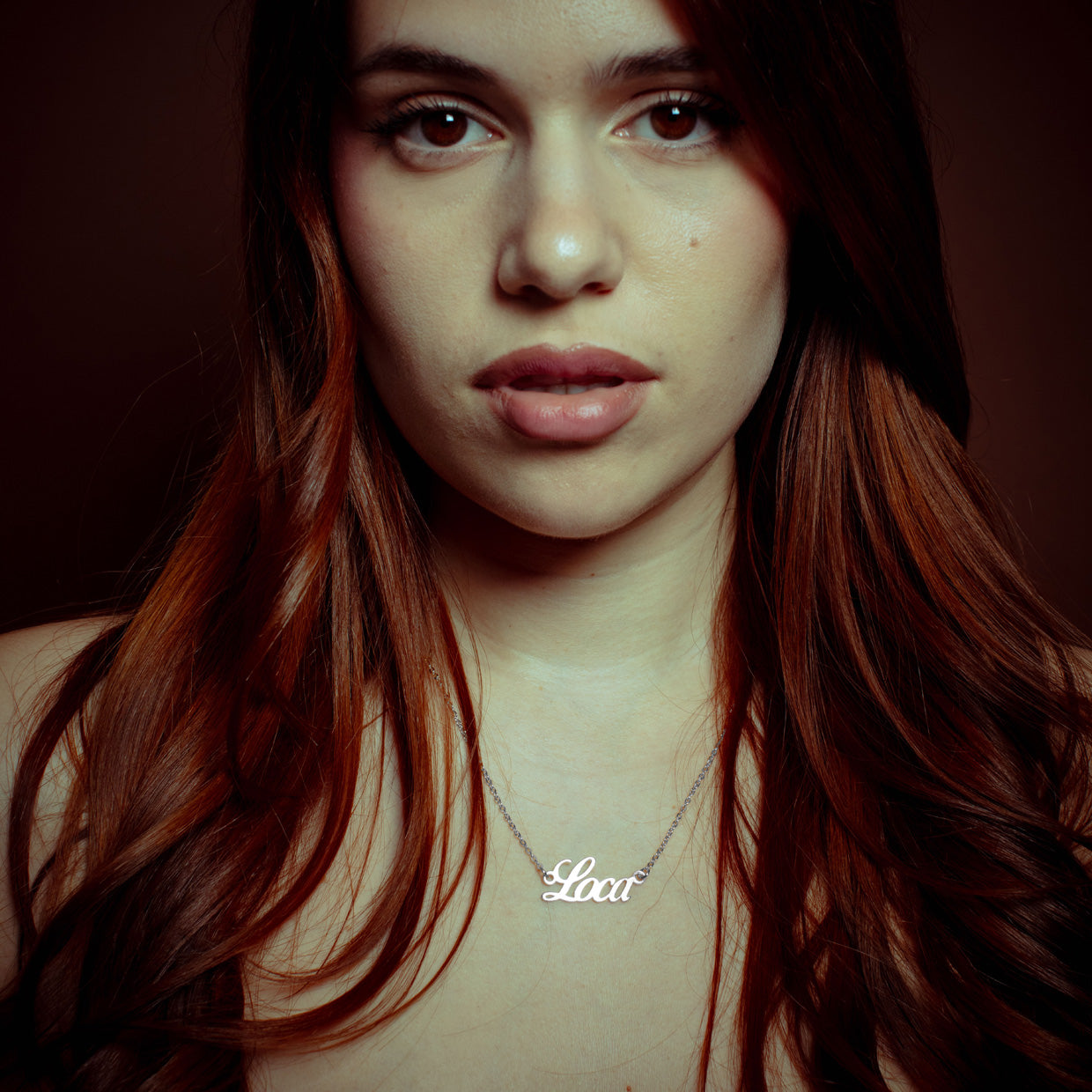 Collar Loca Silver