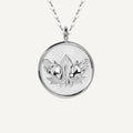 Collar Sacred Lotus Silver