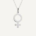 Necklace Girl Power Silver