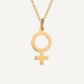Necklace Girl Power Gold