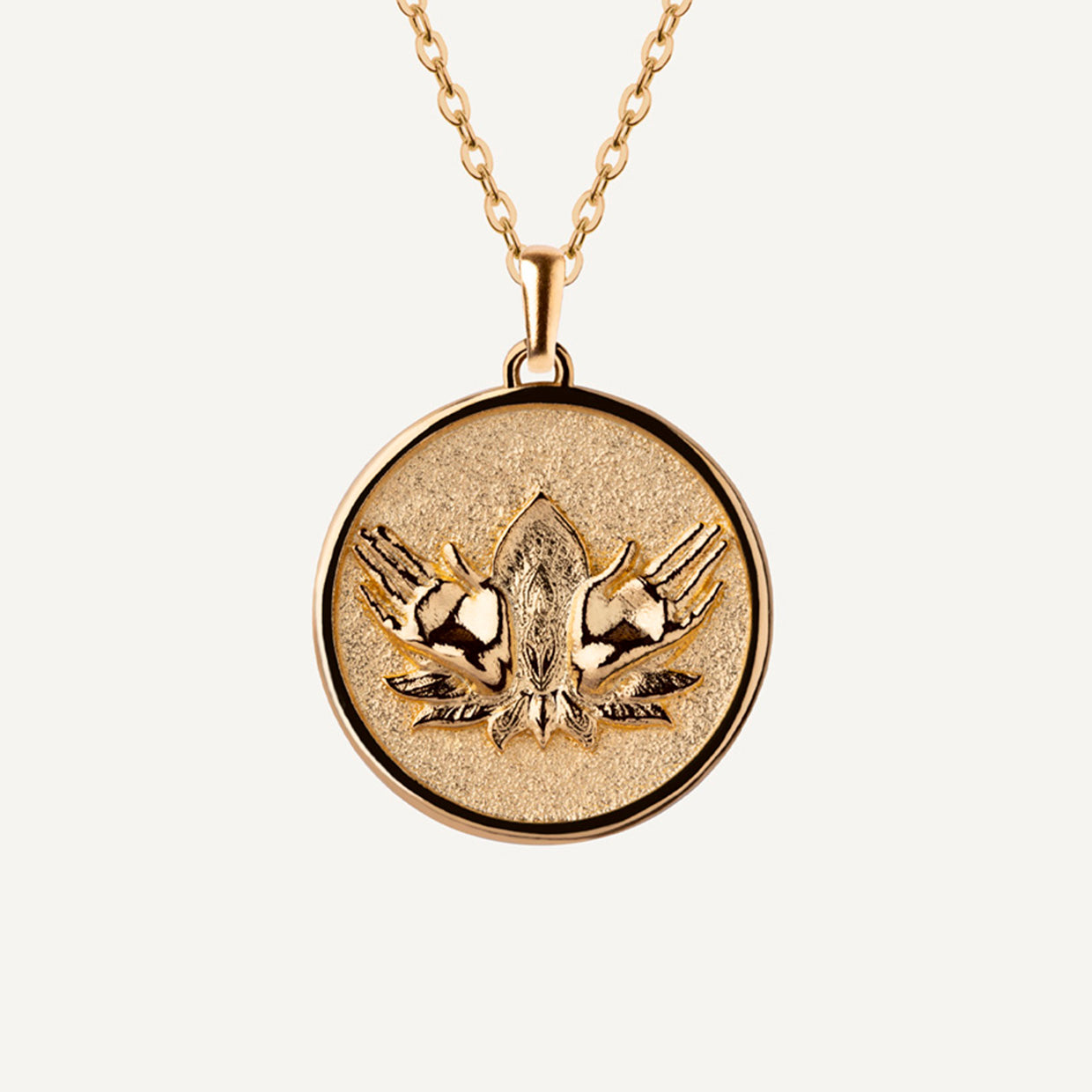 Collar Sacred Lotus Gold