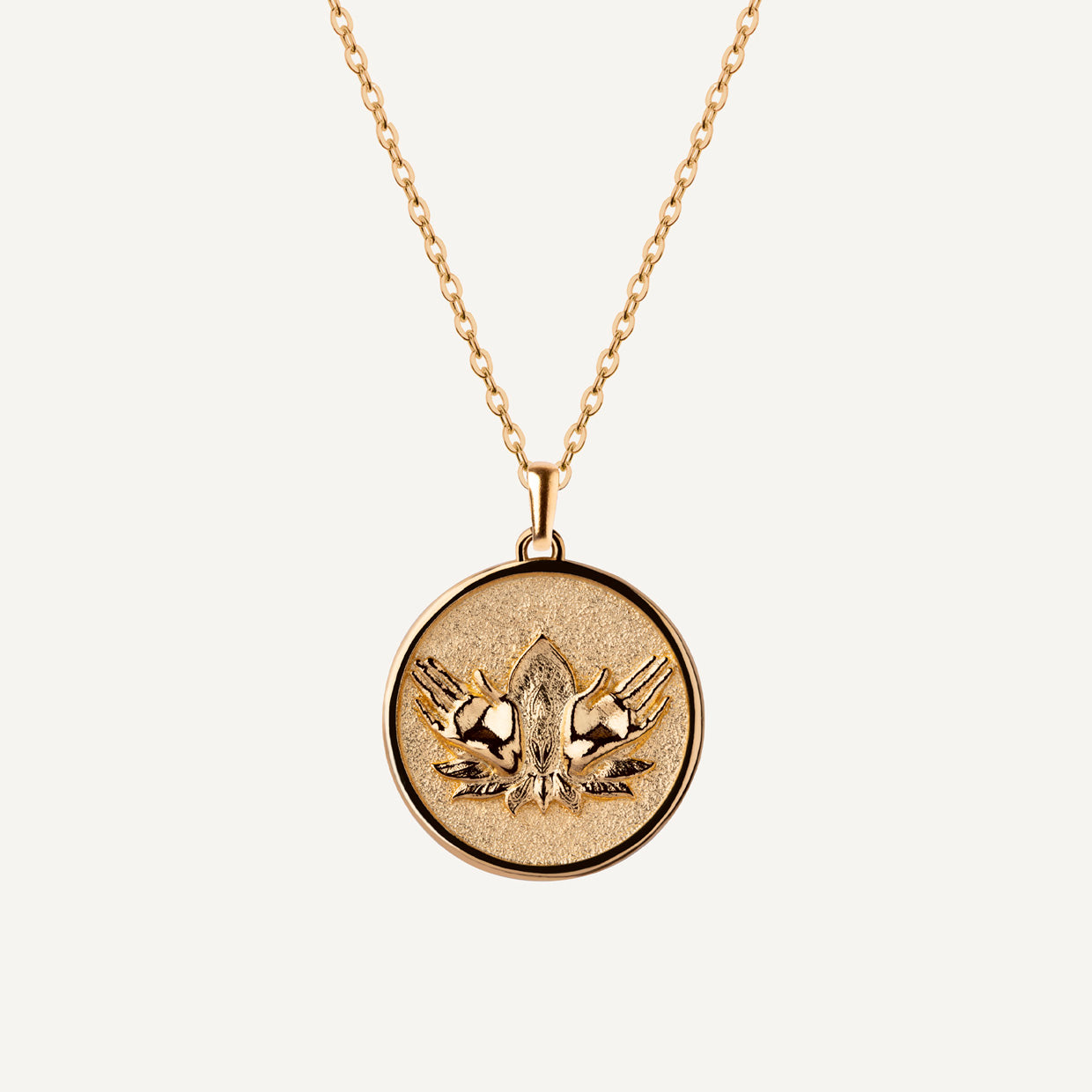 Colgante Sacred Lotus Gold