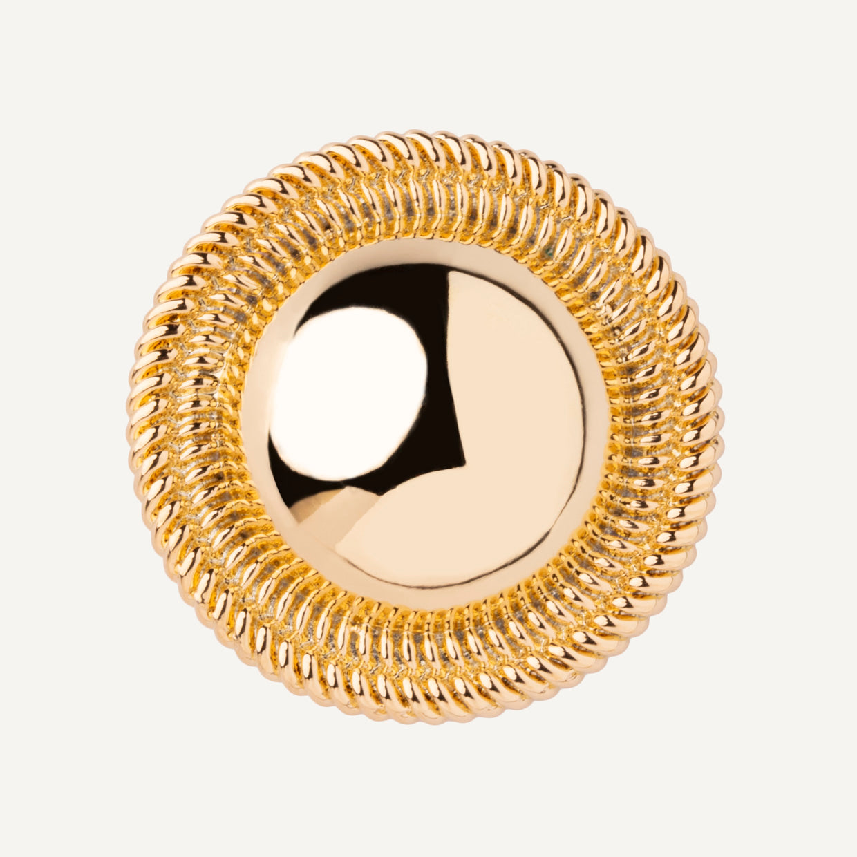 Pendientes Botón Gold