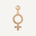 Earrings Girl Power Gold