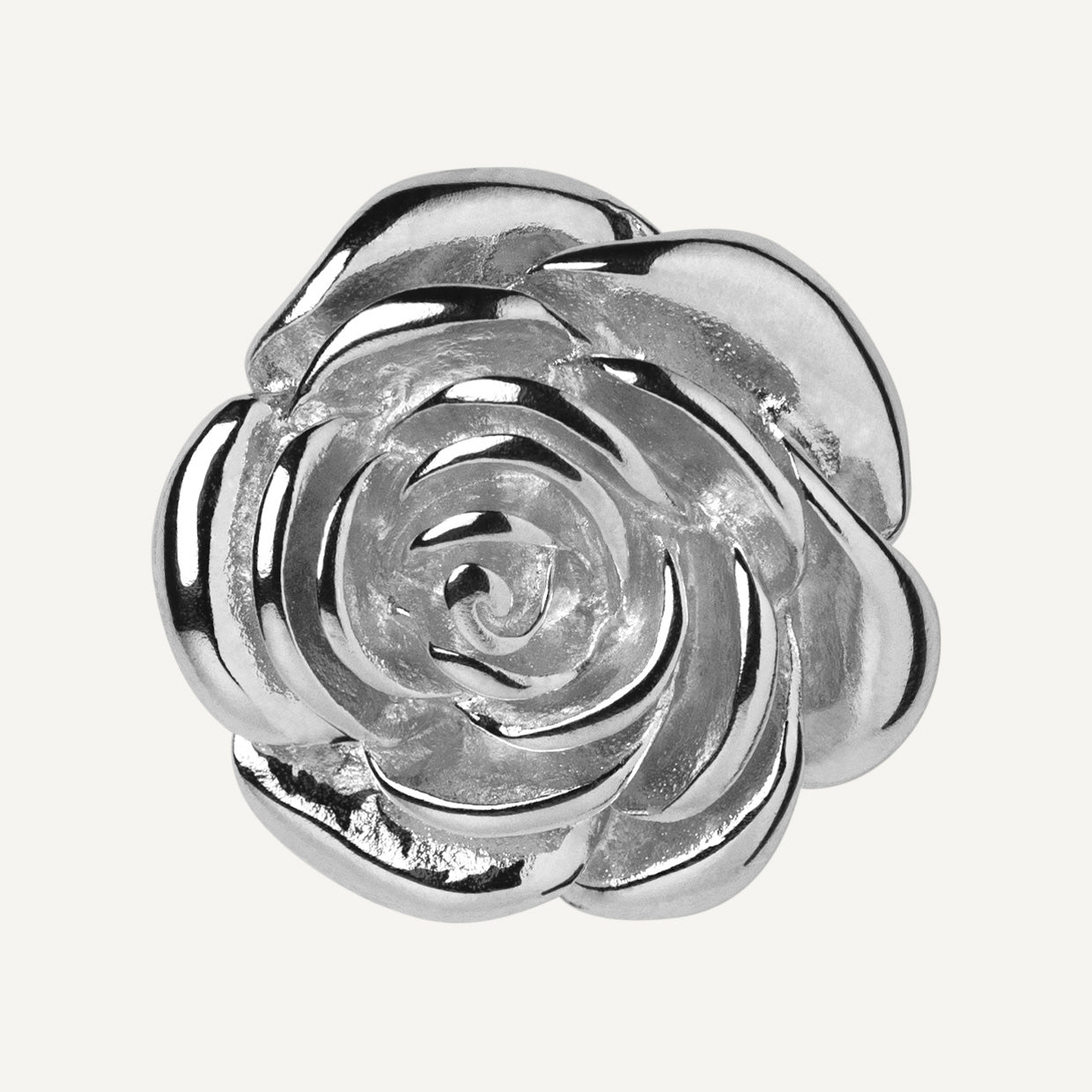 Earrings Rose Silver