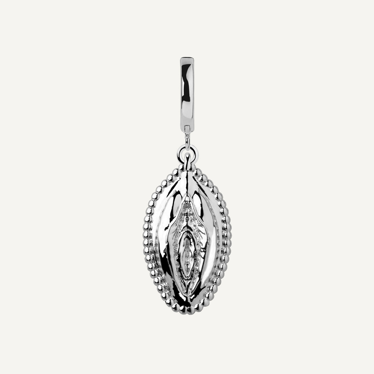 Pendientes V Bold Silver