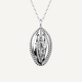 Necklace V Bold Silver